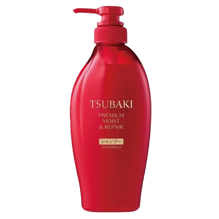 Premium Moist Shampoo (Red 450ml Shampoo) Shiseido Tsubaki 【Parallel Import】4550516485236
