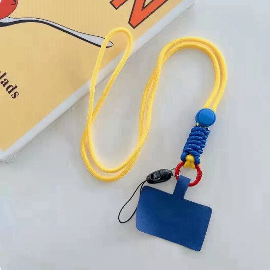 手機掛繩【黃色【掛脖款】#Q901007570