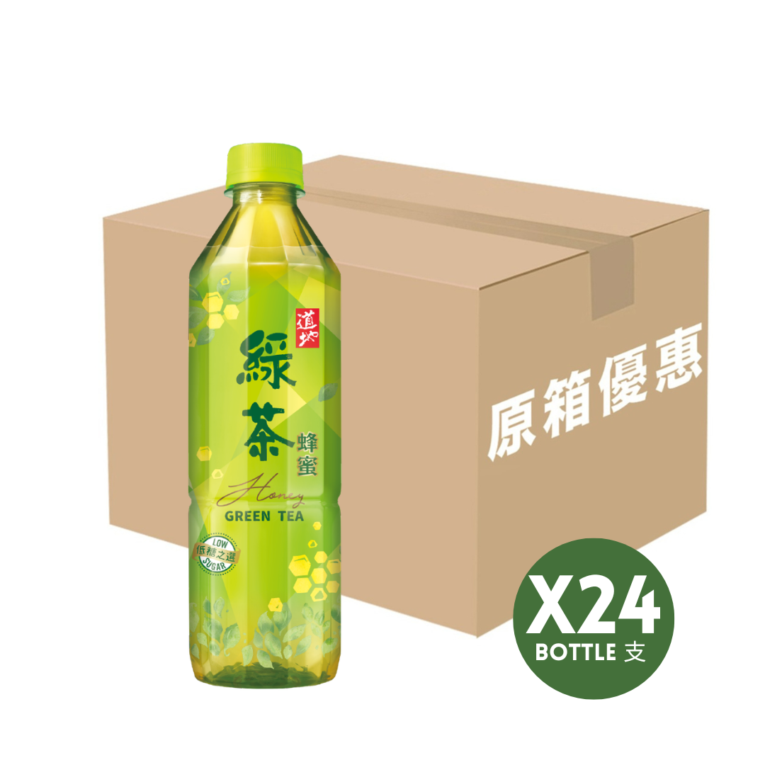 [原箱] 蜂蜜綠茶 (500毫升 x 24支) 