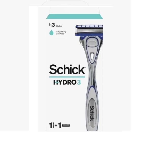 Hydro 3 Razor (1 Razor Handle with 1 Cartridge) [Parallel Imports]