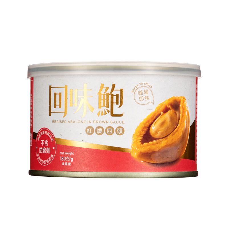 Premier Food Braised Abalone in Brown Sauce(4 pcs)