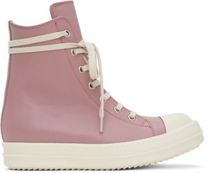Rick Owens 粉色高幫運動鞋