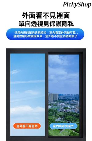 Household Heat Insulation Window Film – Sunscreen, Brown Transparent, 40cm X 100cm – PET Reflective Film