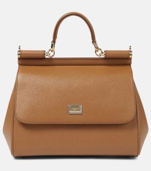 Dolce & Gabbana Sicily Medium leather shoulder bag