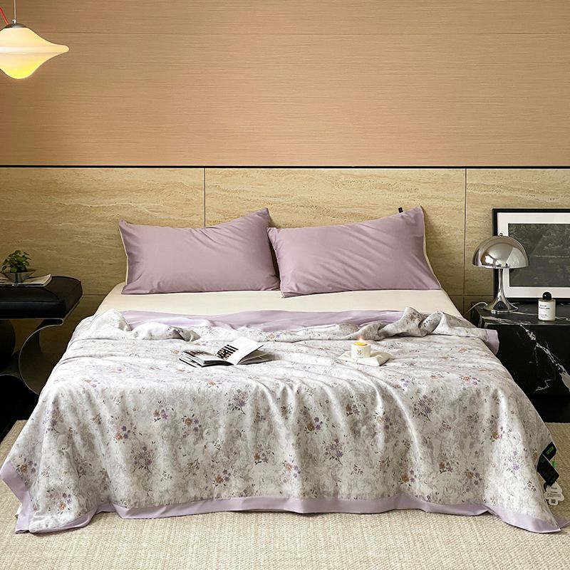 Gentle Air Conditioning Quilt | Single and Double Four Seasons Quilt | Tencel Summer Quilt