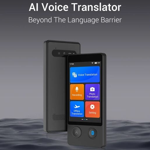 Wooask W12 全能智慧翻譯機144種語言雙向翻譯AI語音翻譯機智慧拍照翻譯