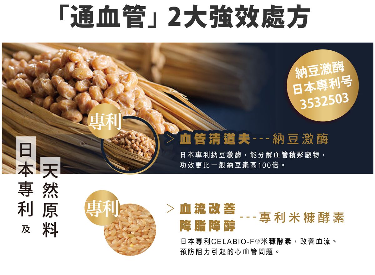 天和正健 | 【日本．血管通】增量版EX | 心血管健康 | 納豆激酶增量20% | 6盒優惠裝 | HKTVmall 香港最大網購平台