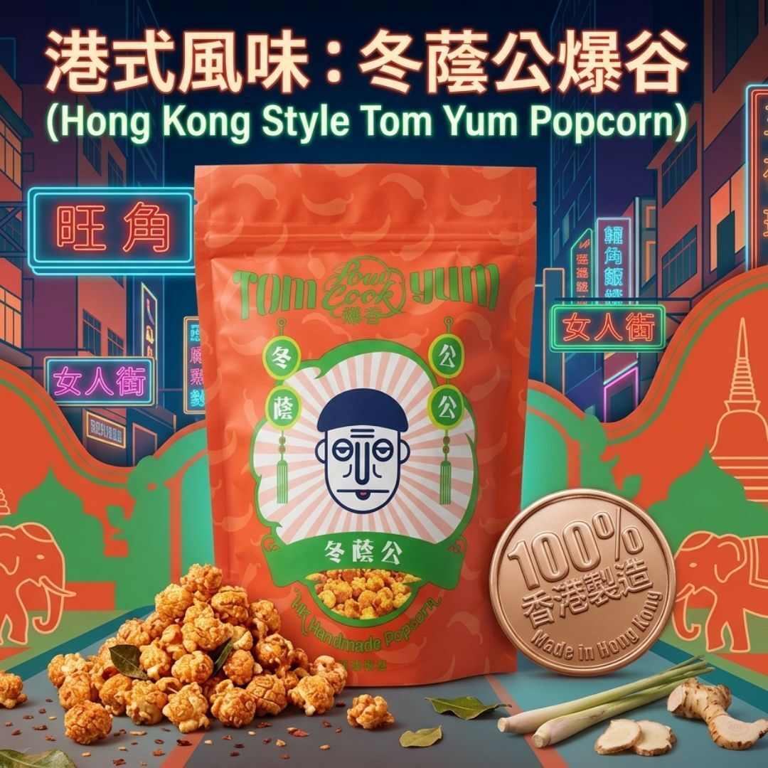 Tom Yum crispy popcorn-M
