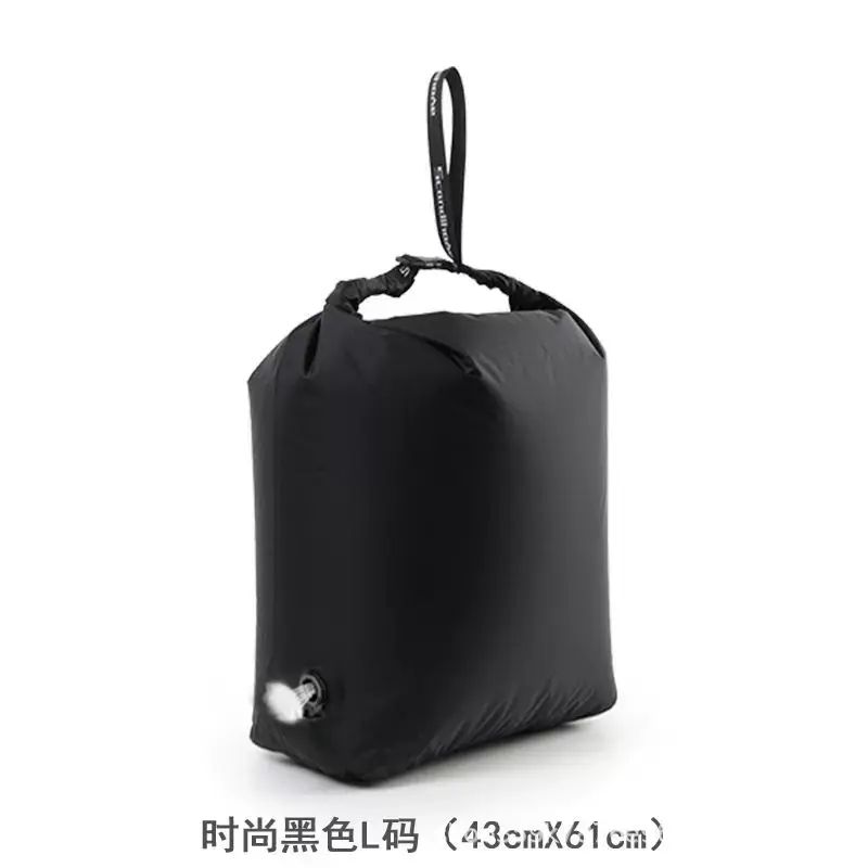 真空壓縮收納袋行動式大容量防水防潮多功能行李袋防塵衣物袋出差