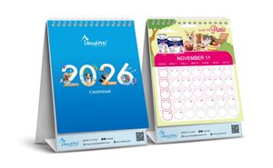 [贈品] Royal-Pets 枱曆 