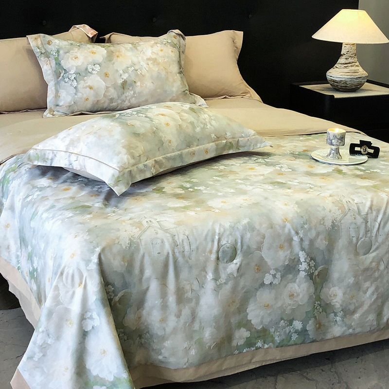 Spring/Summer Bedding Set | Chiffon Air Conditioning Quilt Set 