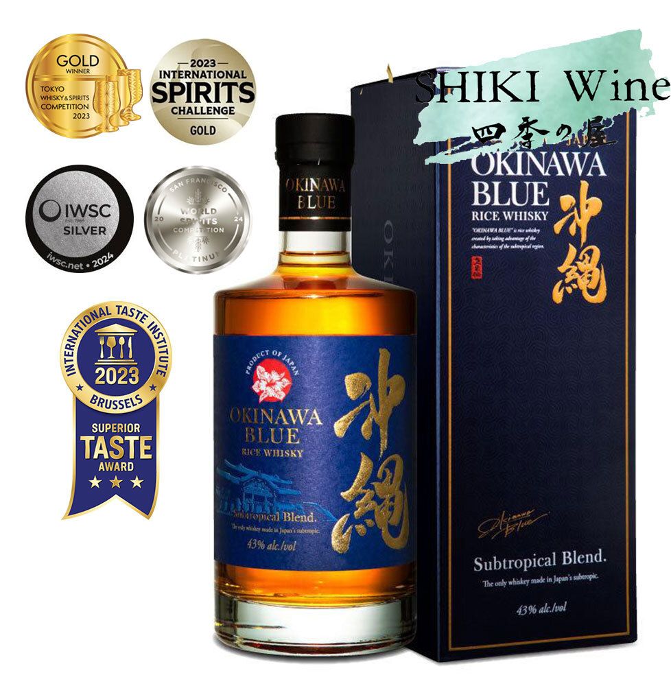 久米仙酒造| Okinawa Blue Subtropicial Blend Rice Whisky 久米仙酒造| Okinawa Blue Subtropicial Blend Rice Whisky