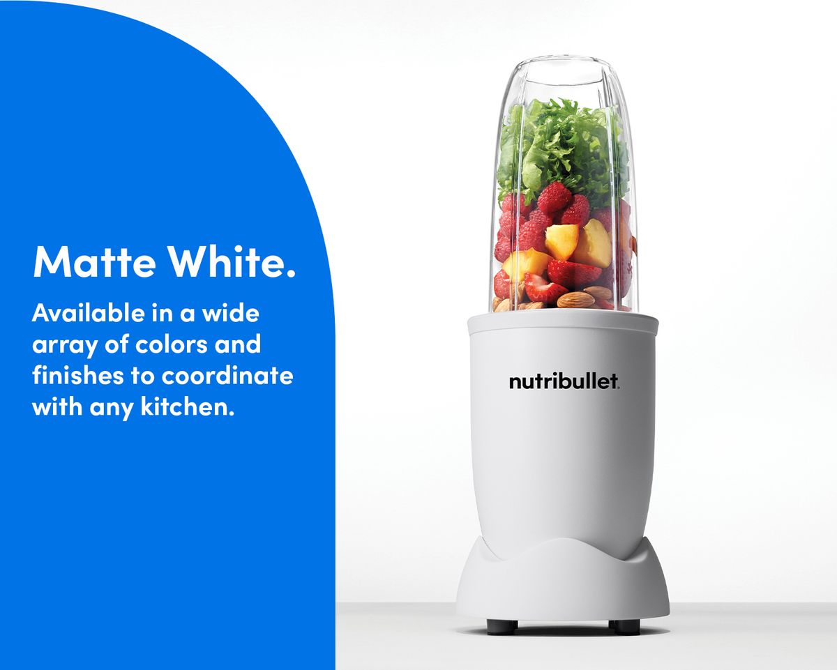 nutribullet | Pro Blender 7pc (Matt White) (NB907MAW) | HKTVmall