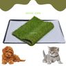 Dog Training Mat, Artificial Grass Synthetic Lawn Pad, Washable and Reusable, Suitable for Small and
