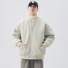 男裝美式cleanfit立領飛行員夾克外套男高級感棒球領棉服