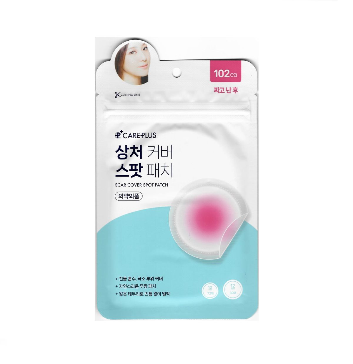 Care Plus Scar Cover Spot Patch(102pcs) [Parallel Imports]