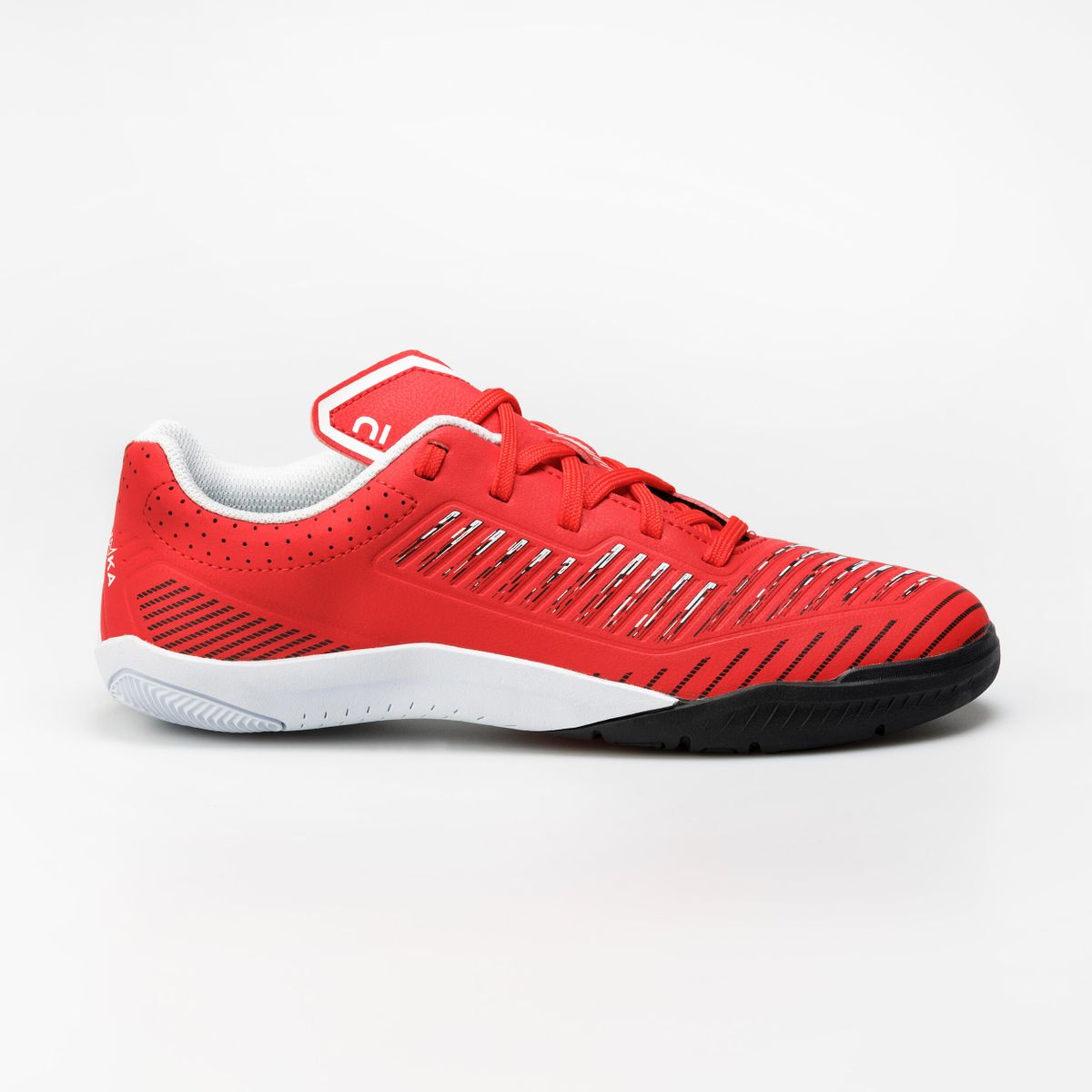 Kids' Indoor(IN) Football Shoes Ginka 500 - Red