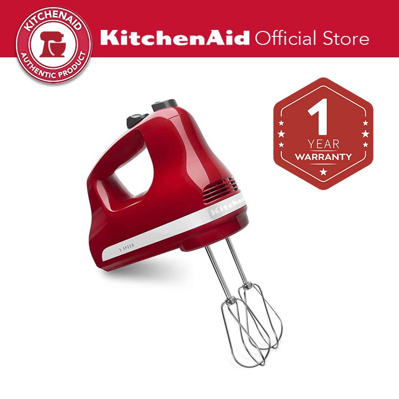 5KHM5110BER - 5 Speed Hand Mixer (Empire Red)