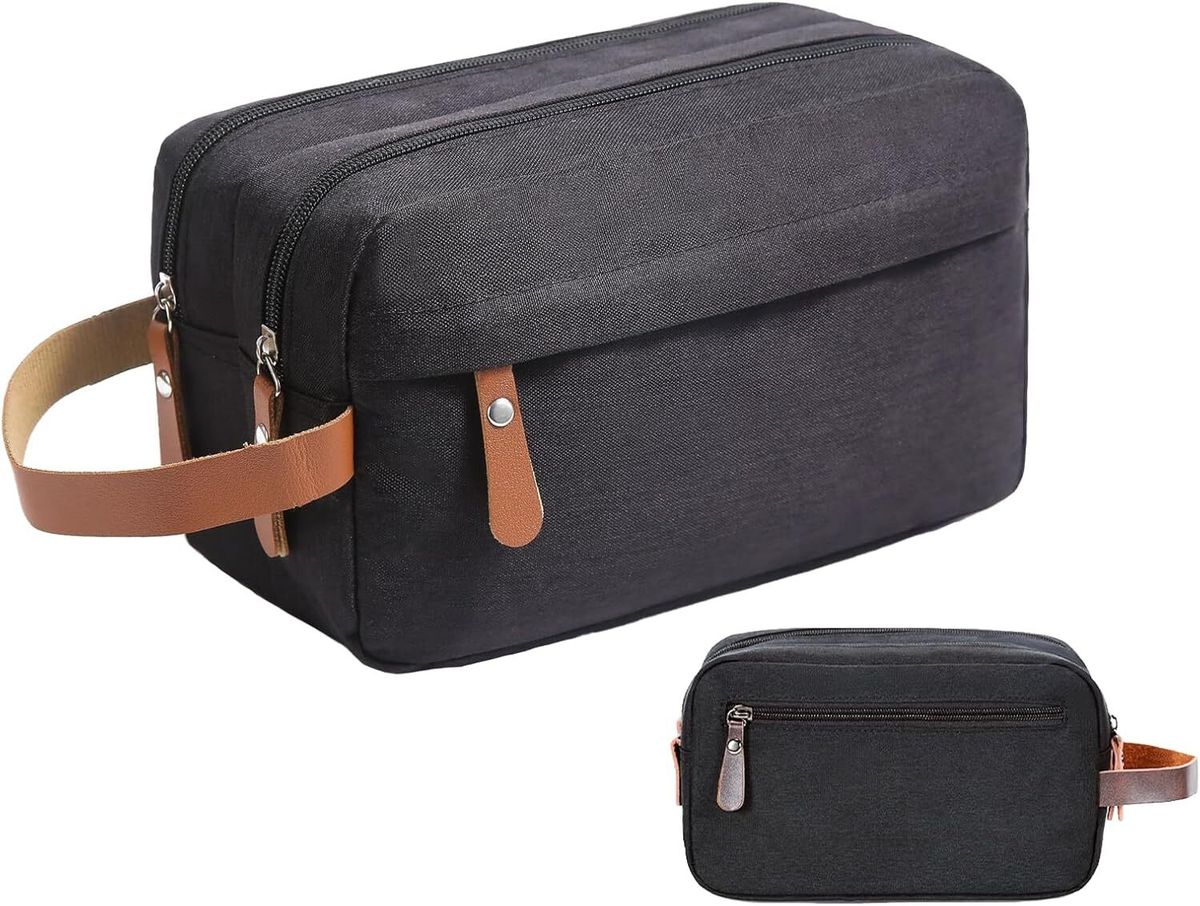 男士旅行盥洗包、女士盥洗包、防水盥洗包，适用于盥洗用品、化妆品、刷子、瓶子