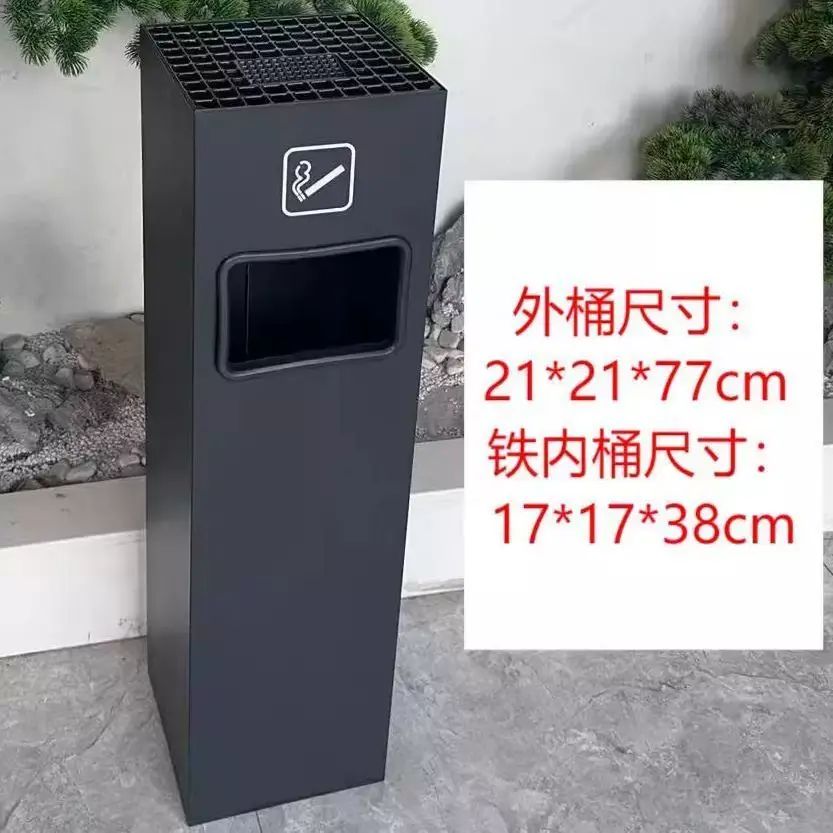 菸灰桶不鏽鋼立式大堂商用帶菸灰缸電梯口啜菸灰柱戶外酒店垃圾桶