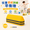 Log Balance Beam/Bars Stepping Stones for Kids' Balance Training Toy Sensory Integration Course RED