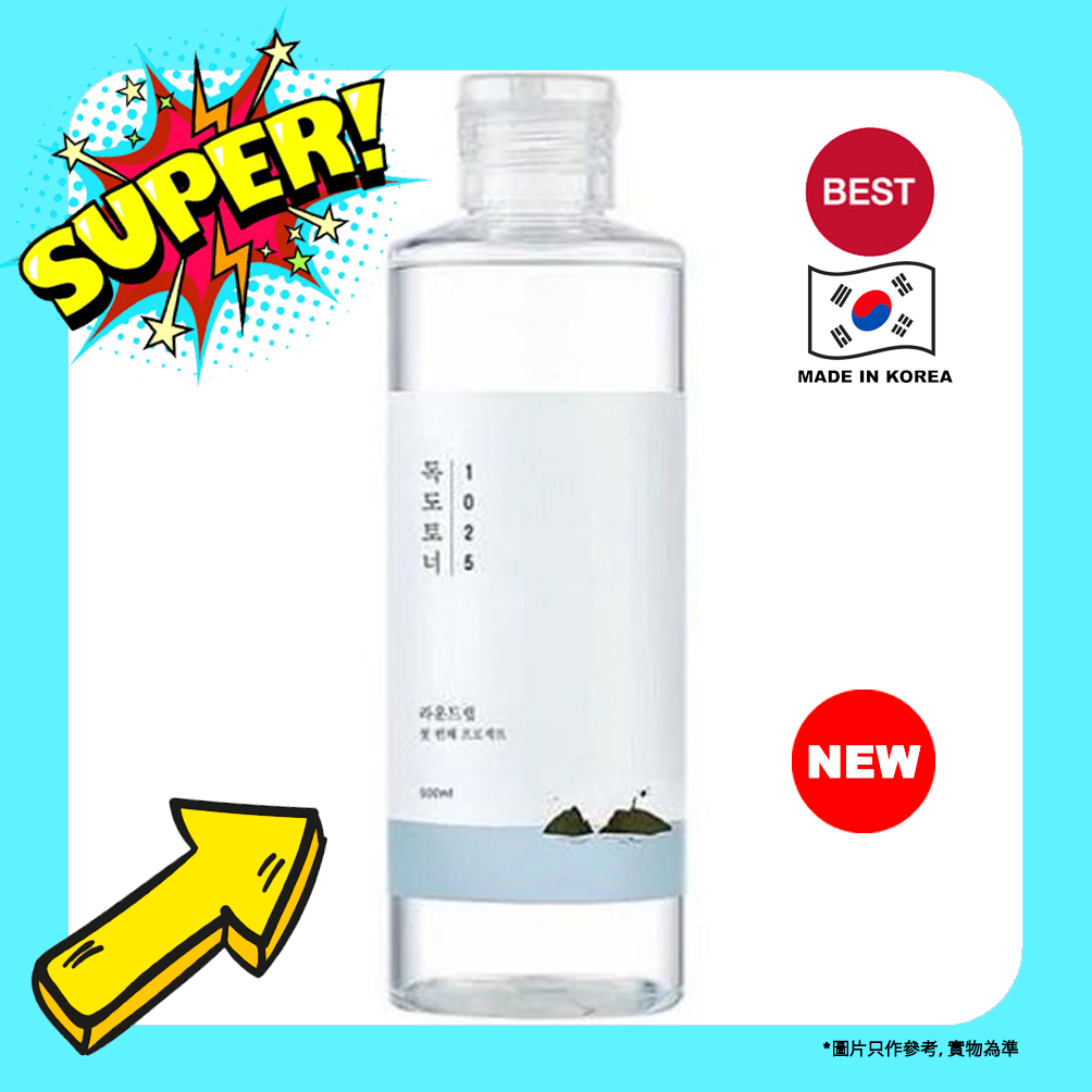 ROUND LAB 獨島爽膚水 500ml [平行進口]8809507385601