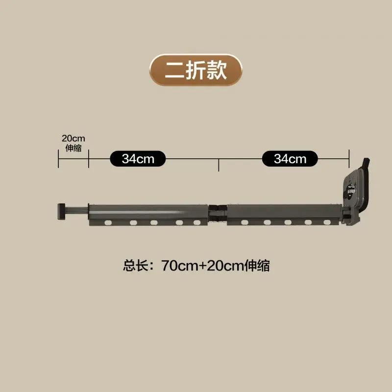 加厚隐形折叠浴帘杆家用速干洗澡隔断帘卫生间防水布干湿分离浴帘
