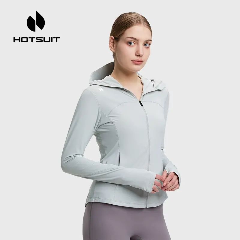 hotsuit後秀防曬衣女2025夏季新款防紫外線透氣連帽修身防風外套853424665