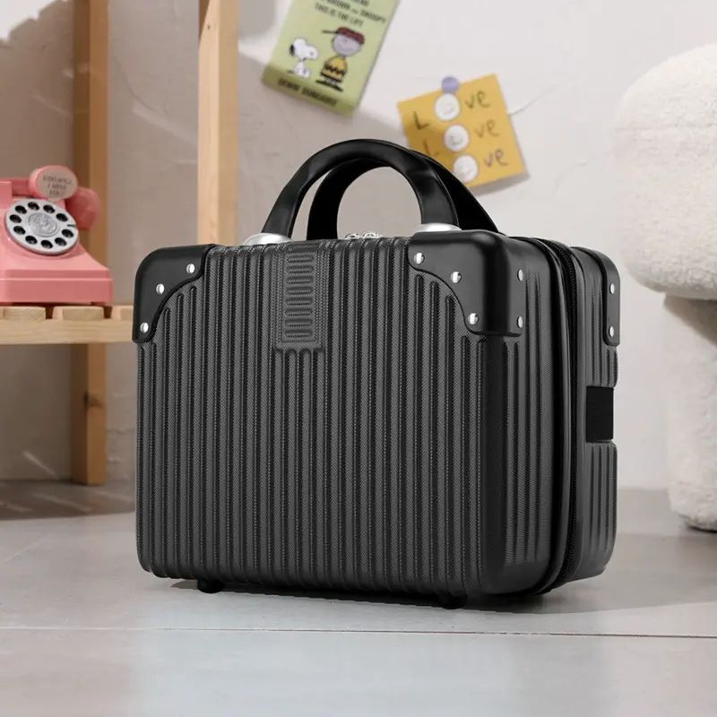 14寸手提行李箱女小型密码箱新款便携皮箱迷你收纳箱化妆包16寸