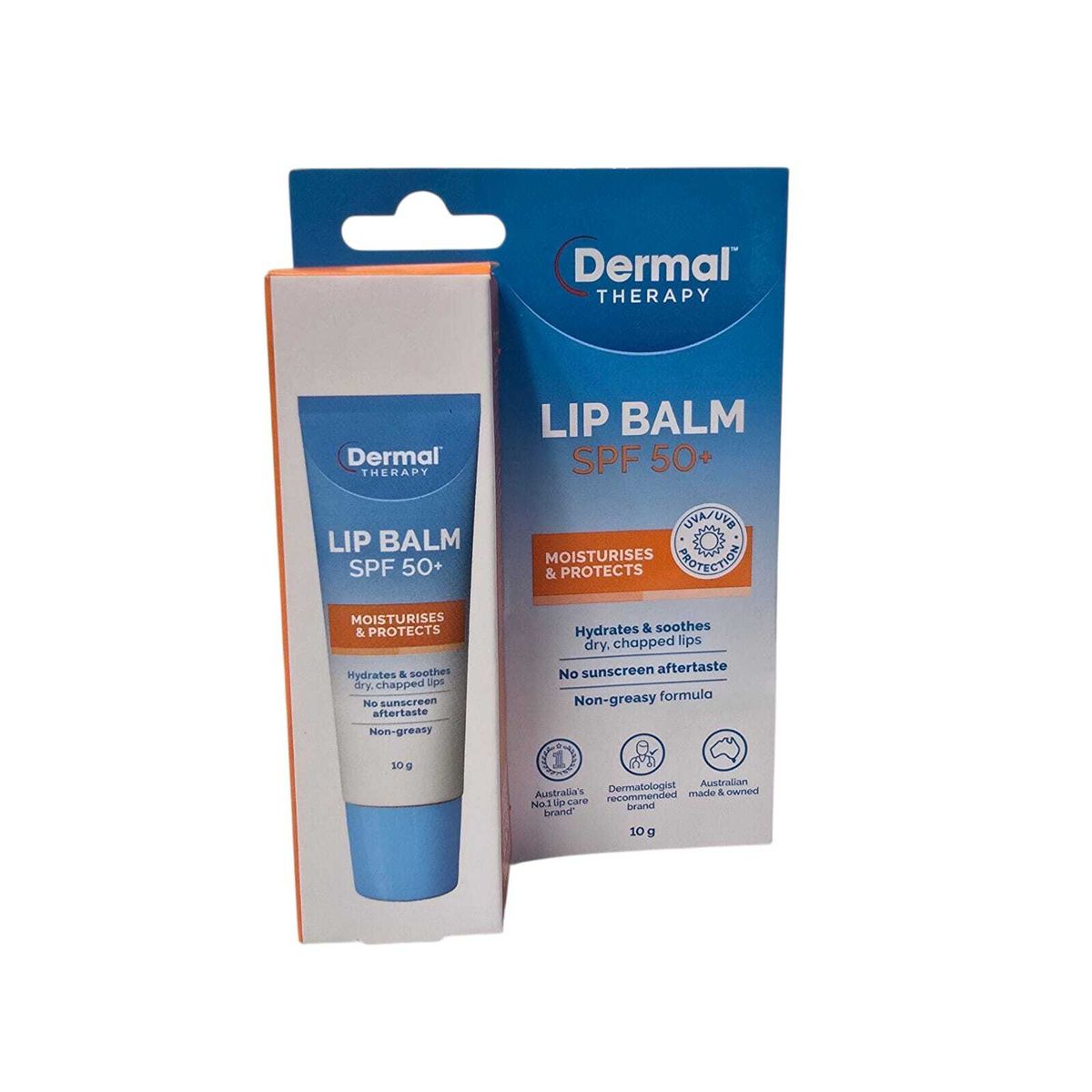 澳洲 Dermal Therapy 潤唇膏 10g - A. SPF 50+ 防曬 平行進口