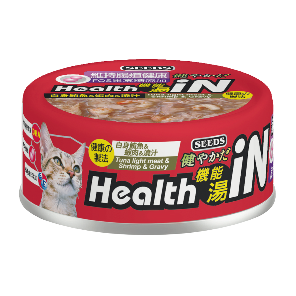 Health iN機能湯罐-白身鮪魚+蝦肉+果寡糖