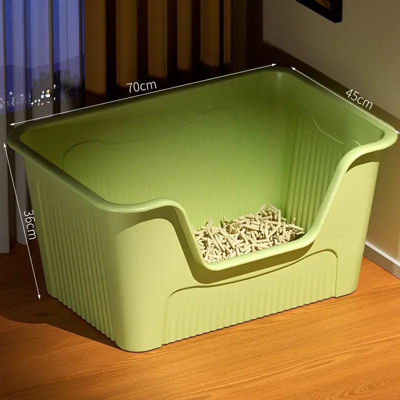 巨型貓砂盆封閉超大特大號一體緬因防外濺全封閉廁所巨大便盆用品