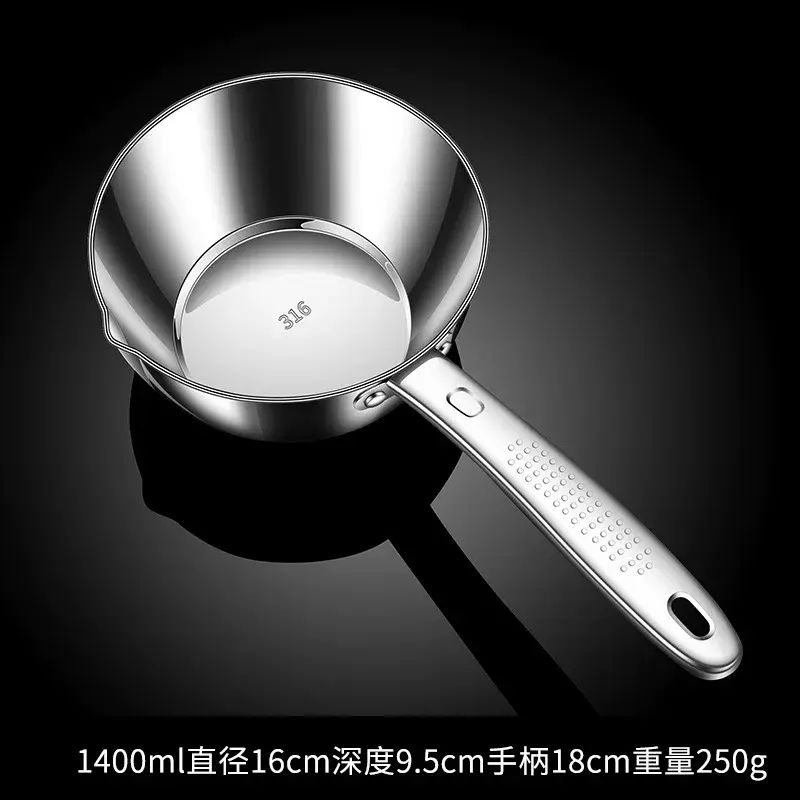 316 Stainless Steel Water Ladle Long Handle Kitchen Scoop