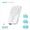 KuKe Mini Magnetic Wireless Fast Charging 10000mAh Power Bank WhiteBeige 