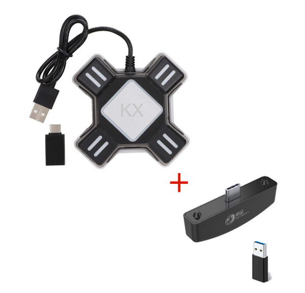 鍵盤滑鼠轉換器-KX+A1黑#Q901027451