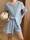 Breathable Linen Blended Casual Women's Daily Commuter Shirt Shorts Set