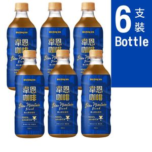 韋恩藍山調合咖啡500mlx 6樽 [此日期前食用: 2/9/2025] 