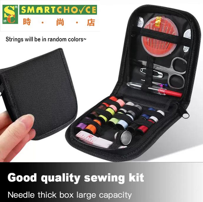 縫紉套件（27 件）（便攜式縫紉用品包含軟捲尺、剪刀、線、縫紉針等）（送給奶奶、媽媽、成人、兒童、初學者、旅行者、緊急情況的禮物）