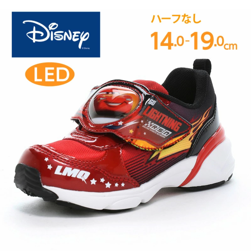 日本 2026 年秋新作 Moonstar 反斗車王 LED 兒童波鞋