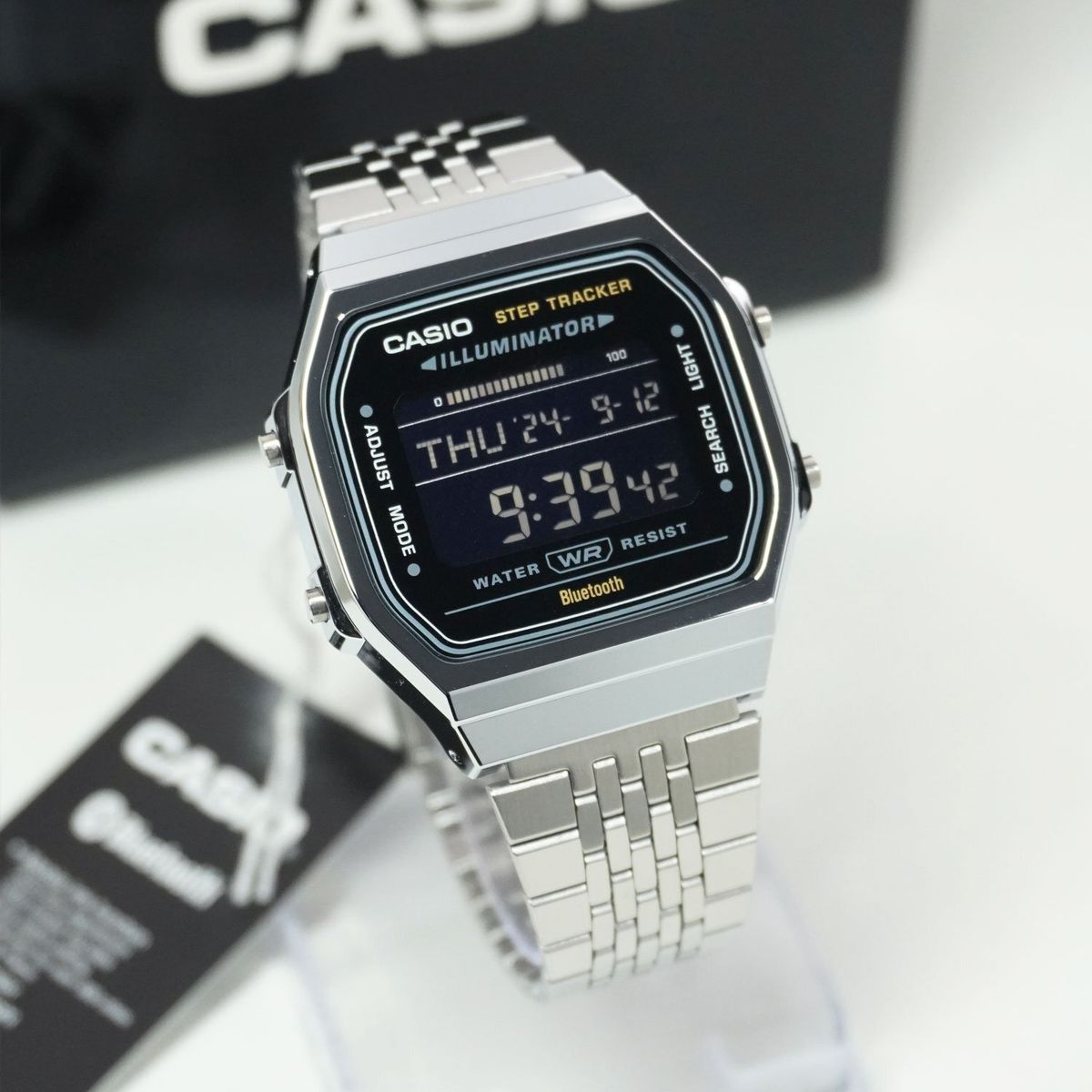 CASIO Vintage ABL100 ABL100WE ABL-100 ABL-100WE ABL-100WE-1 ABL-100WE-1B watch watches parallel good