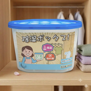 (贈品)除濕防霉吸濕器500ml 爽身粉味 