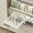 【1 piece】Kitchen grid drain rack【extendable design | adjustable column spacing |beige】  - HD3310-BE