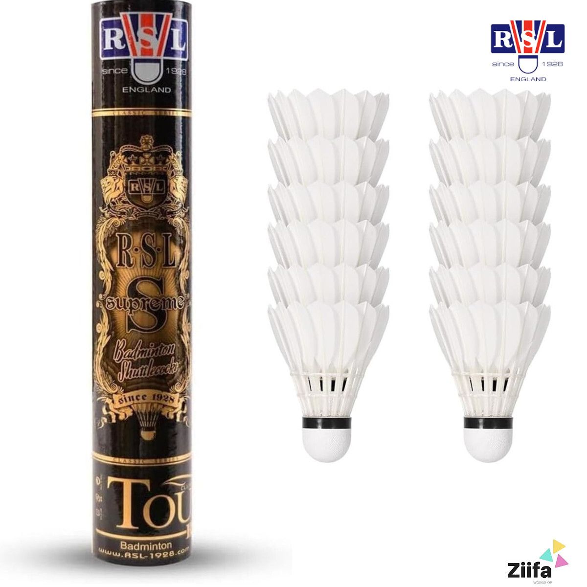 Supreme 特級鵝毛羽毛球｜12個裝｜極佳耐用性及品質