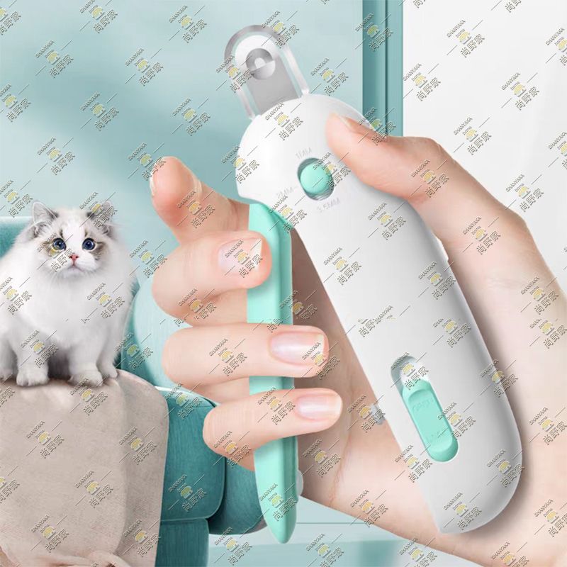 Pet nail clippers【adjustable aperture| blue】pet nail clippers - HD2363-BU