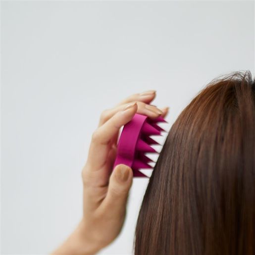 Uka Shampoo Brush 'Kenzan Soft' – Wiederverwendbare Haarbürste Für Die Kopfhautmassage Unter Der Dusche