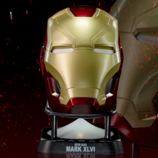 camino iron man mark 46 helmet mini Delivered in 7-14 days Captain America Civil War Iron