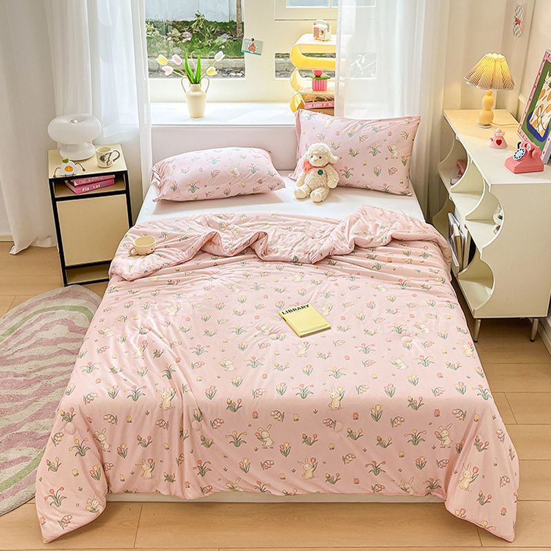 Gentle air conditioning blanket | Cloud like double-layer gauze summer blanket