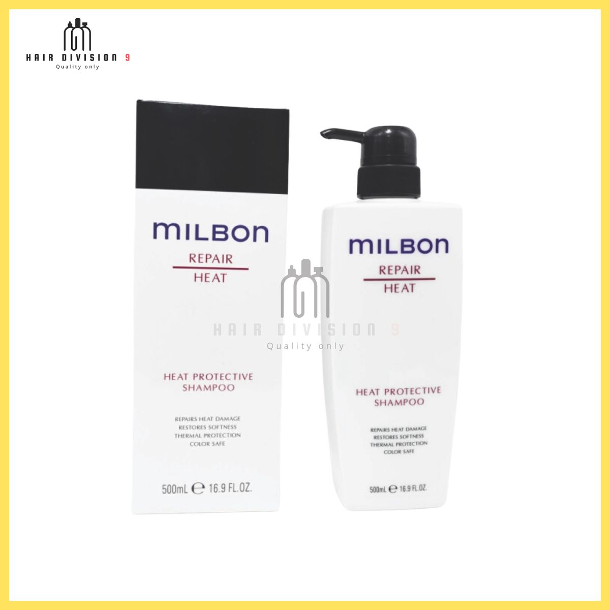 Milbon Repair Heat Heat Protective Shampoo 500ml (Parallel Imports Product)