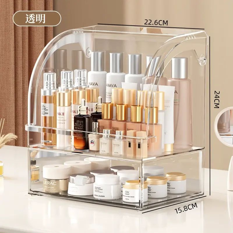 防尘化妆品收纳盒平行进口