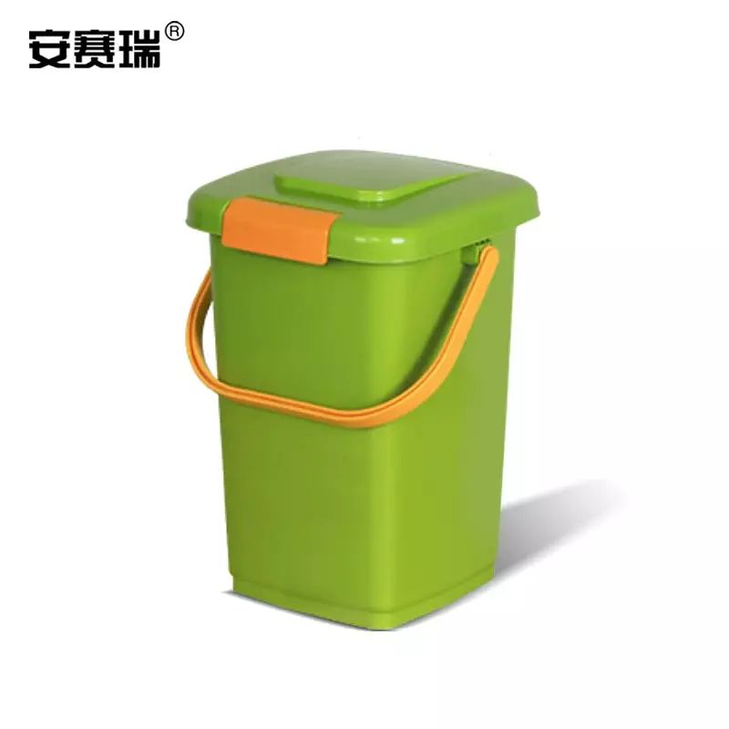 安賽瑞 手提垃圾桶 商用辦公室垃圾桶 15L帶提手